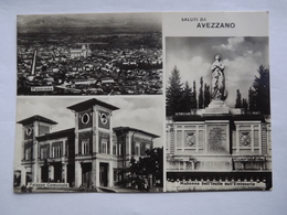 Delcampe - H3528  CARTOLINA SALUTI DA  AVEZZANO    VIAGGIATA - Avezzano