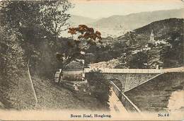 Delcampe - Pays Div -ref P723- Chine - China - Hongkong - Bowen Road - - China (Hongkong)