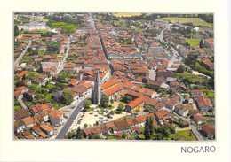 Delcampe - 32 -  NOGARO : Vue Générale Aérienne - CPM Grand Format - Gers - Nogaro