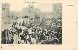 Delcampe - Pays Div -ref P712- La Terre Sainte - Jerusalem - Le Bazar  - - Palästina
