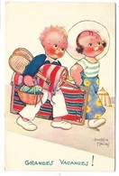 Delcampe - Grandes Vacances - Illustrateur Béatrice MALLET - Mallet, B.