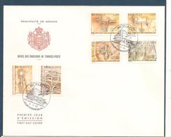 Delcampe - MONACO   Année 1989 Enveloppe 1er Jour** - Lettres & Documents
