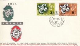 BELGIUM FDC 1253-1254 - 1961-1970