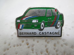 PIN'S    PEUGEOT 309 GTI  BERNARD CASTAGNE - Peugeot