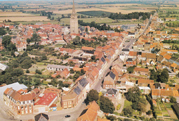 Delcampe - STEENVOORDE  59  ( VUE GENERALE AERIENNE RUE DE CASSEL  ) - Steenvoorde