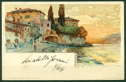 Delcampe - CARTOLINA - CV2102 VARENNA (Lecco LC) Bella Veduta Di M. Wielandt, Scritta 1899 E Non Viaggiata, Ottime Condizioni - Lecco