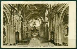 Delcampe - CARTOLINA - CV590 OLATE (Lecco LC) Chiesa Parrocchiale Ampliata Nel 1934, FP, Viaggiata 1938, Strappo Riparato, - Lecco