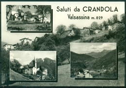 Delcampe - CARTOLINA - CV1169 CRANDOLA (Lecco LC) Saluti Da, Con 3 Vedutine, FG, Non Viaggiata, Ottime Condizioni - Lecco