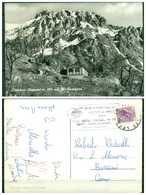 Delcampe - CARTOLINA - CV1182 LECCO Rifugio Stoppani E Il Monte Resegone, FG,  Viaggiata 1957, Ottime Condizioni - Lecco