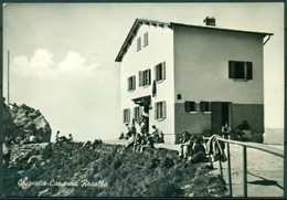 Delcampe - CARTOLINA - CV1163 BALLABIO (Lecco LC) Grignetta, Capanna Rosalba, FG, Viaggiata 1957, Francobollo Asportato, - Lecco