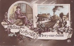 Delcampe - IVRY SUR SEINE - Affectueux Bonjour - Ivry Sur Seine