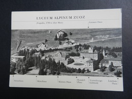 19867) ZUOZ GRISONS LYCEUM ALPINUM ENGADIN VIAGGIATA - Zuoz