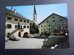 19867) ZUOZ GRISONS ENGADIN DORFPLATZ VIAGGIATA - Zuoz