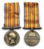 Médaille Des POMPIERS Ministère De L’intérieur. Hommage Au Dévouement. Argent 800°. Vers 1935 - Frankreich