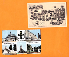 Delcampe - TOURCOING 59 (  LOT DE 2 CARTES  ) - Tourcoing