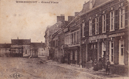 Delcampe - WORMHOUT 59    ( GRAND '  PLACE  ) - Wormhout