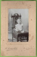 Delcampe - Évora -  REAL PHOTO Cartonada - Fotografia R. Santos & Filho - Menina - Criança - Child - Enfant - Portugal - Evora