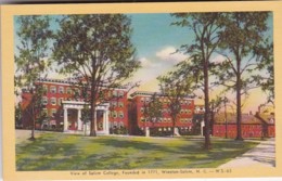 North Carolina Winston Salem View Of Salem Cllege Founded 1771 - Winston Salem