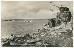 Wesley's Rock And Longships Lighthouse, Land's End - Land's End