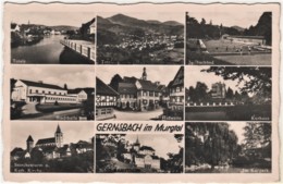 Delcampe - Gernsbach - S/w Mehrbildkarte 5 - Gernsbach
