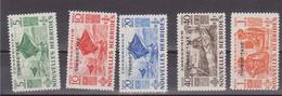 NOUVELLES HEBRIDES     N° YVERT   TAXE  36/40  NEUF SANS CHARNIERES     ( NSCH 12 ) - Impuestos