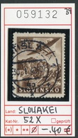 Slowakei - Slowakische Republik - Slovensko - Michel  52 X - Oo Oblit. Used Gebruikt - - Oblitérés