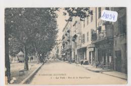 Delcampe - CPA-19094 -07- Le Teil -Rue De La République ( Petits Défauts) Envoi Gratuit - Le Teil