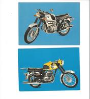 Delcampe - MOTOS LOT DE 2 CARTES  LES PLUS BELLES MOTOS DU MONDE  N  9 ET 3    ****   A   SAISIR   ***** - Motorräder