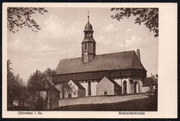 9327 - Dörnthal - Holzwehrkirche Wehrkirche Kirche - F. Klinger Dresden - Olbernhau