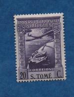 Sao Tome Et Principe - 1938  - N+  20 Cts Violet  - Cat Yvert N° P.A  N° 2   Bon état    (  Peu  Commun  ) - Sao Tomé E Principe