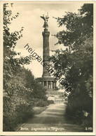 Berlin - Siegessäule - Foto-AK Grossformat 50er Jahre - Verlag Lissner Berlin - Tiergarten