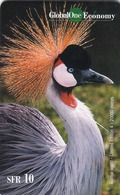SWITZERLAND - Animal World 4 Bird , Global One Prepaid Card Fr.10, Tirage 20.000, Used - Schweiz