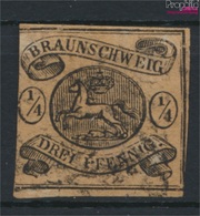 Braunschweig 4 Fein (B-Qualität) Gestempelt 1856 Wappen (9277074 - Brunswick