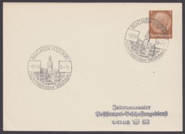 PP 122  A 1 Sst. "Buchen, Odenwald", 3.11.38 - Private Postwaardestukken