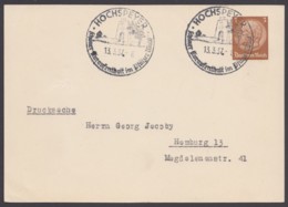 PP 122 A 1, Sst. "Hochspeyer, Pfälzer Wald", 13.3.37 - Private Postal Stationery