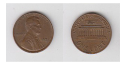 USA - 1 CENT 1971 - 1909-1958: Lincoln, Wheat Ears Reverse