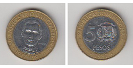 REPUBLIQUE DOMINICAINE - 5 PESOS - 1947-1997 - Dominicaine