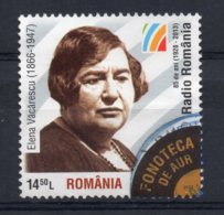 Romania - 2013 - 14.50l Elena Vacarescu - Used - Oblitérés