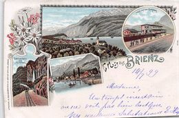 Gruss Aus Brienz - Litho 1899 - Brienz