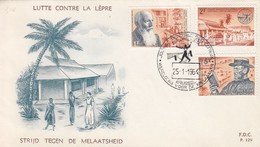 FDC BELGIUM 1338-1340 - 1961-1970