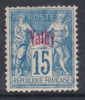 Vathy N° 6  (.)  15 C. Bleu  Neuf Sans Gomme Sinon TB - Unused Stamps