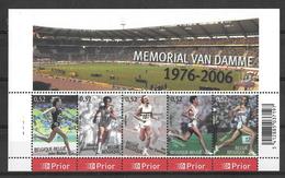 Bloc COB 129 ** - Mémorial Van Damme - Athlétisme - 2002-… (€)