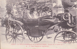 Caen Fete Federale De Gymnastique Journée Du 16 Juillet 1911 M PAMS Ministre De L'agriculture - Caen