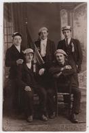 Carte Photo Militaria Groupe De Conscrits Par Truel PEZENAS - Pezenas