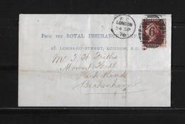 1878 Großbritannien Brief London Beckenham - Cartas