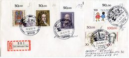 (k6870) Einschr. Langbrief Bund St. Wallendorf Mit Oberrand - Briefe U. Dokumente