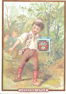 Figurina, Chromo, Victorian Trade Card. Lefèvre-Utile. Romanet. Le Petit Poucet. Pollicino. - Lu