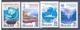 1986. USSR/Russua, UNESCO Programms In USSR,4v, Mint/** - Nuevos