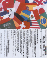 LEBANON - Flags, Call To Talk Recharge Card, Exp.date 01/08/07, Used - Andere & Zonder Classificatie