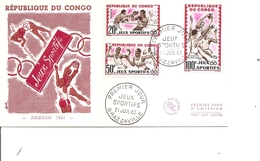 Congo Brazzaville - Sports ( FDC De 1962 à Voir) - FDC